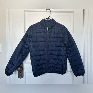 Navy crewcuts Primaloft puffer coat, Size 12, like new